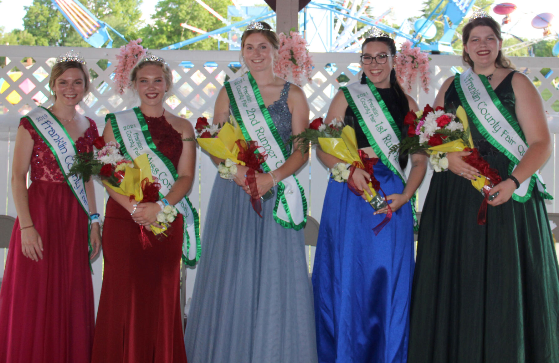Franklin County Fair Queen court